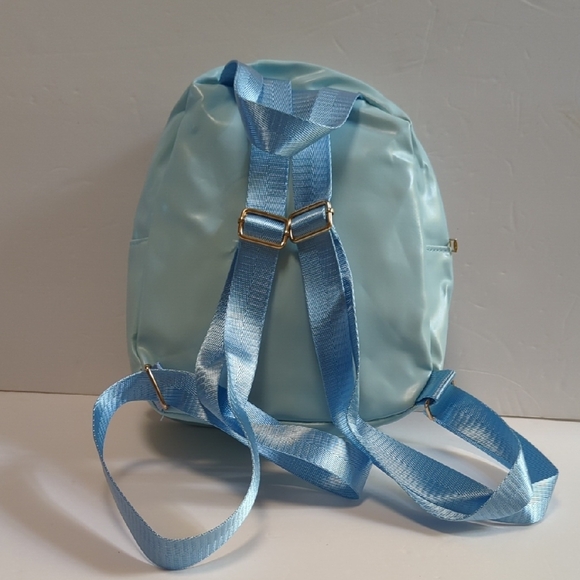 New Disney Stitch mini backpack light Blue - Picture 4 of 7